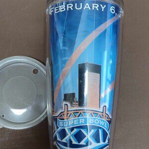 NFL‎ 2005 Super Bowl XXXIX Souvenir plastic tumbler